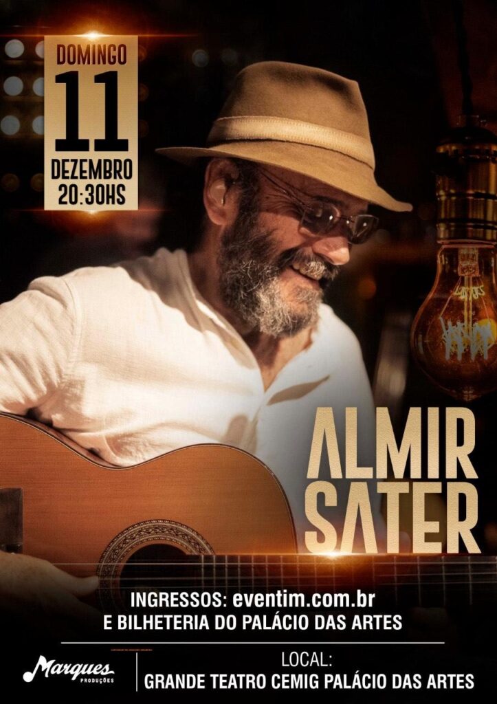 Dezembro: Almir Sater E Banda Em BH | Viraliza