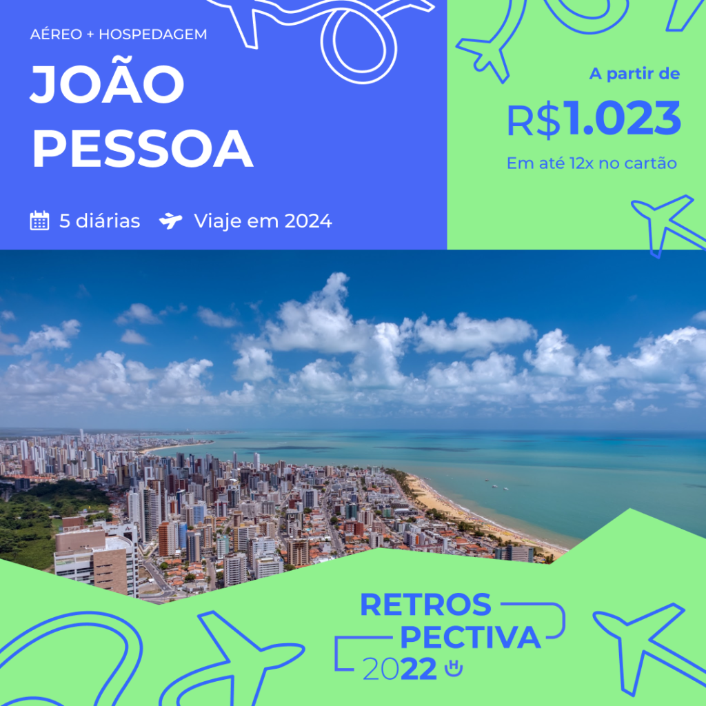 Pacote de Viagem - João Pessoa - 2024