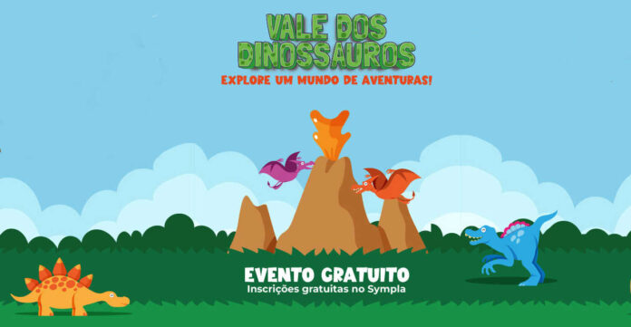 Minas Shopping monta parque com dinossauros e brincadeiras gratuitas a partir desta semana