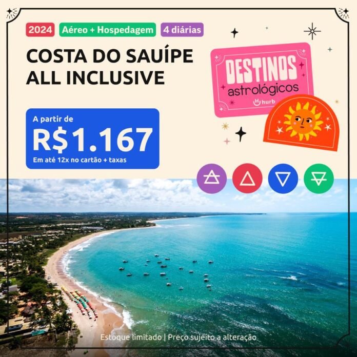 Pacote de Viagem - Costa do Sauípe - All Inclusive - 2024