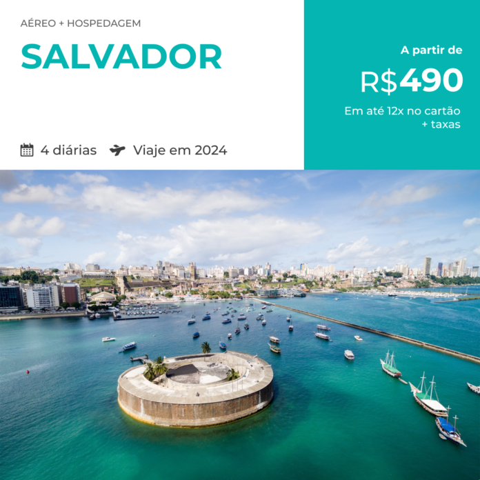 Pacote de Viagem - Salvador - 2024