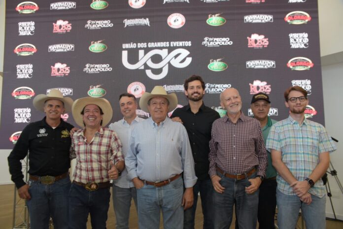 UGE - UNIÃO DOS GRANDES EVENTOS é apresentada nesta quarta-feira, 8, em evento no Parque do Peão de Barretos