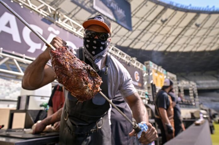 Mineirão vai receber o Big Fest BBQ 2023 com estações de churrasco a beira do gramado