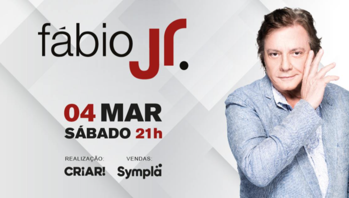 Fábio Júnior se apresenta na reabertura do ARENA HALL