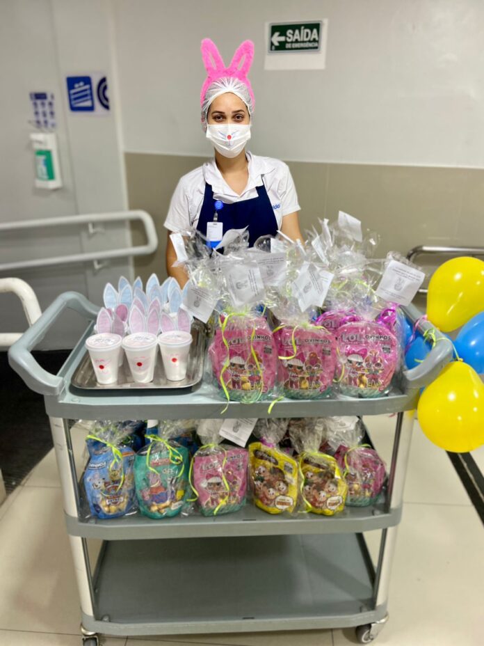 Hospital Vera Cruz promoverá ação de Páscoa para pacientes da pediatria internados