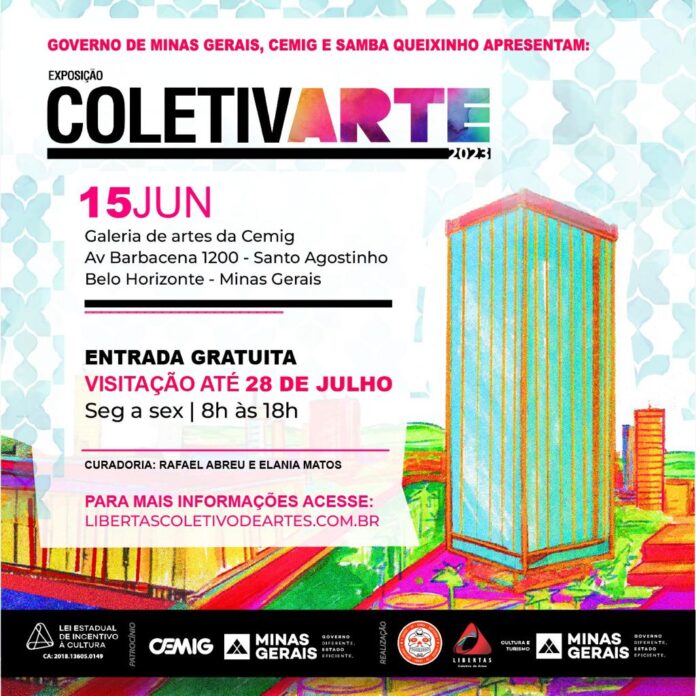 Galeria de Arte da Cemig expõe “Coletivarte”, com artistas do Libertas Coletivo de Artes