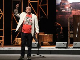 Saulo Laranjeira se apresenta no Palácio das Artes em uma gravação do programa Arrumação, da Rede Minas, nesta segunda (12)