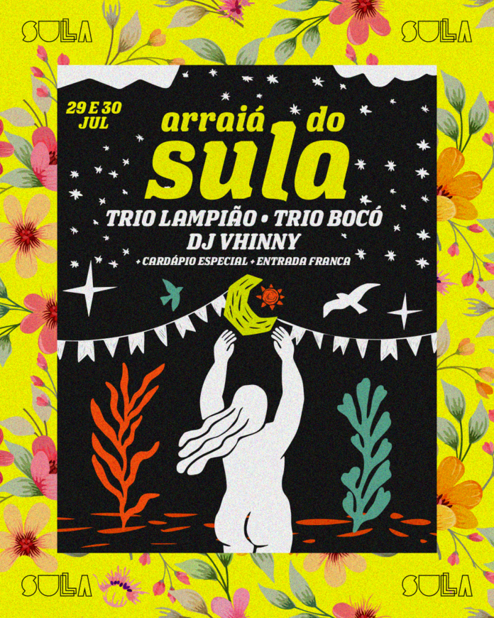 Com dois dias de festa, Arraial do Sula mistura música e comidas típicas no centro da cidade