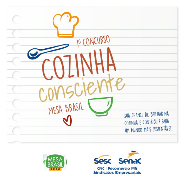 Estudantes de gastronomia do Senac participam do 1º Concurso Cozinha Consciente - Mesa Brasil