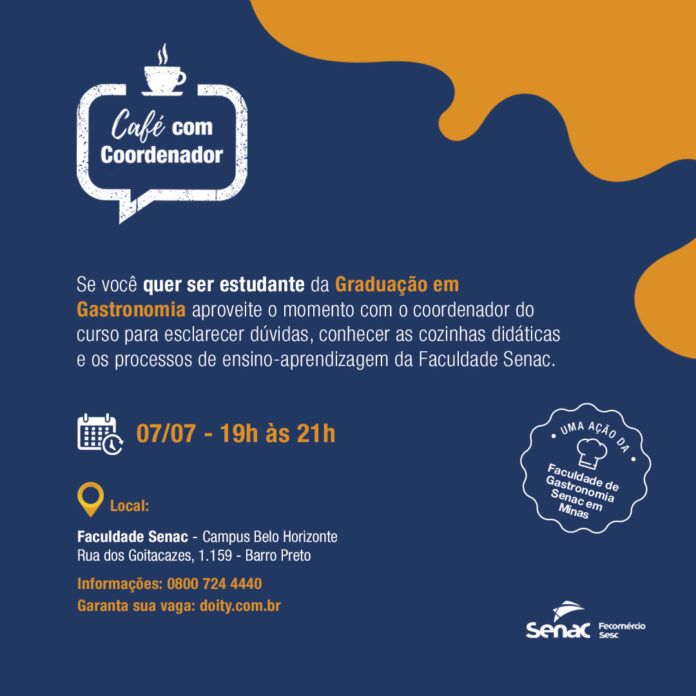 Faculdade Senac de Gastronomia promove duas edições do 