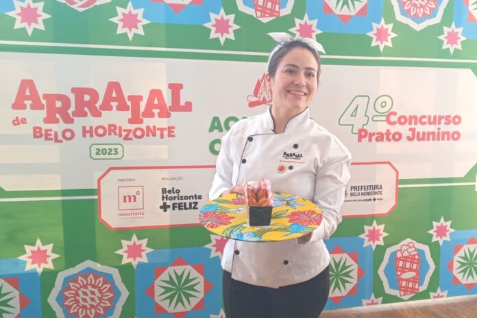 Aluna do Senac quer proporcionar uma experiencia gastronômica afetiva no Arraial de Belo Horizonte