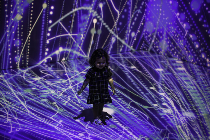 Casa Fiat de Cultura inaugura OCEANVS - Imersão em Azul, exposição com projeções artísticas em 3D que transporta o público para o fundo do mar - crédito Luiz Maudonnet