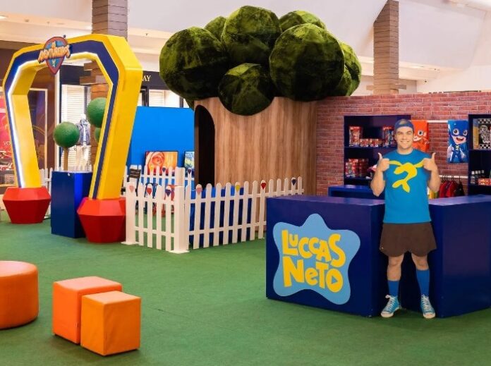 parque do influenciador Luccas Neto inaugura amanhã em BH