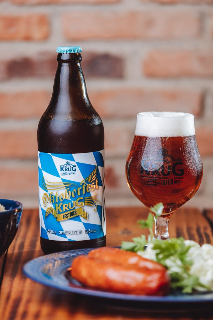 Krug Bier lança sua cerveja sazonal em homenagem a Oktoberfest