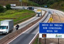 Concessionária inicia estudos para ampliar capacidade de 82 km da BR-381 em MG