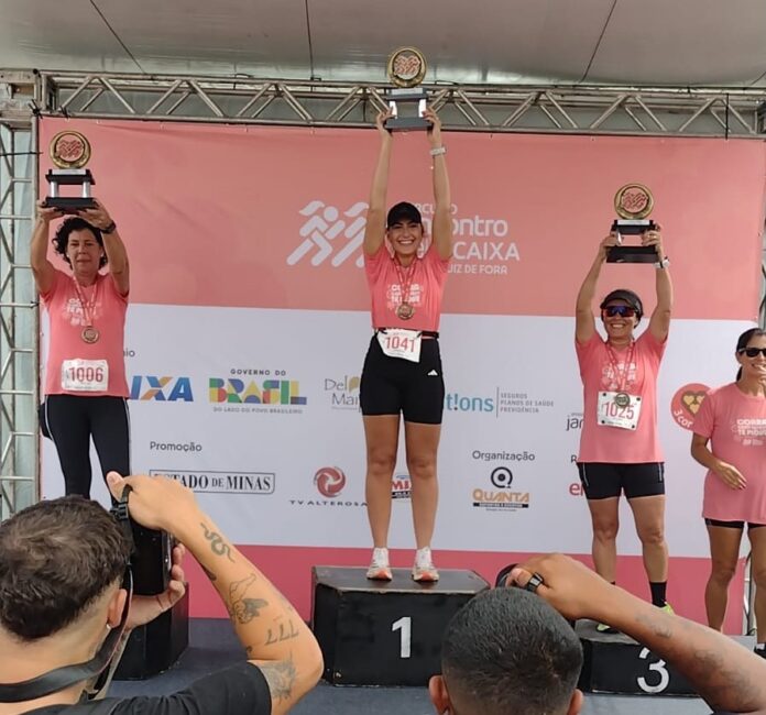 Larissa Rampinelli e Eronilda Nascimento são as vencedoras da primeira edição do Circuito Encontro Delas Caixa em Juiz de Fora