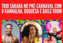 Trio Sarará leva Duquesa, O Kannalha e Baile Room à Avenida dos Andradas no Pré-Carnaval de Belo Horizonte
