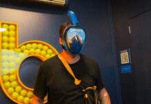 Máscara tecnológica da Betnacional leva a paixão para jogo no Rio Open