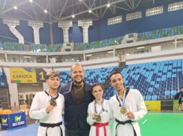 Atletas de Betim conquistam três medalhas no Grand Slam de Taekwondo, no Rio de Janeiro