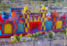 Últimas semanas para curtir o maior brinquedo inflável da América do Sul no Shopping Del Rey