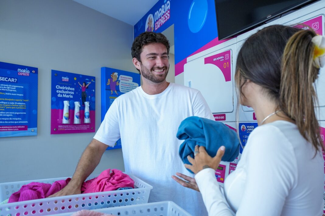Belo Horizonte recebe nova unidade da Maria Express e aposta na tendência de lavanderias de autoatendimento