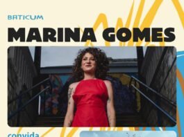 4ª edição do “Marina Gomes Convida” no Baticum apresenta Alessandra Crispin.