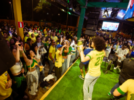 Rumo ao Hexa: Praça JK se consolida como reduto da torcida mineira para duelo decisivo entre Brasil e Haiti