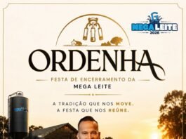 Ordenha marca a primeira festa oficial de encerramento da história da Mega Leite.