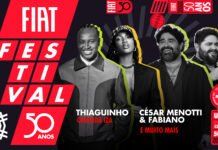 Fiat Festival 50 anos: César Menotti e Fabiano é mais uma atração confirmada e ingressos poderão ser retirados a partir do dia 9 de julho