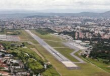 Aeroporto da Pampulha prepara operação especial para chegada do jogador Fred