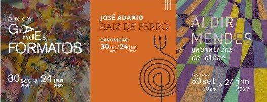 Museu Inimá de Paula inaugura três exposições com obras de José Adario, Aldir Mendes e nomes da pintura contemporânea