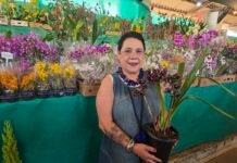 Subsecretária de Cultura de Minas Gerais visita a 54ª Festa das Rosas e Flores de Barbacena e elogia o evento