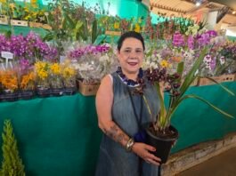 Subsecretária de Cultura de Minas Gerais visita a 54ª Festa das Rosas e Flores de Barbacena e elogia o evento