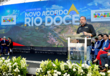 Governo Federal formaliza contratos de 1.464 projetos de reparação no Rio Doce