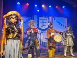Mês da Criança – Espetáculo gratuito “Maria Bonita na Cidade de Oz” em Sabará, no Cine-Teatro Bandeirante, no dia 17/10
