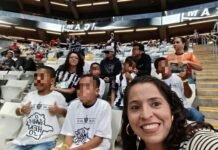 TJMG e Instituto Galo levam jovens acolhidos a jogos na Arena MRV